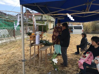 T様邸地鎮祭