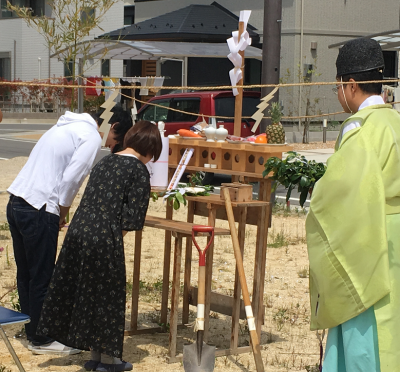 K様邸地鎮祭