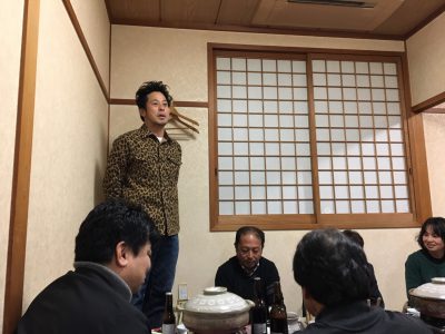 業者会新年会に参加してきました。