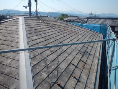 屋根のリフォーム　カバー工法