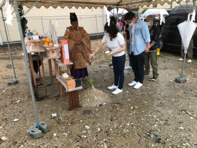 【２０代で建てる家】地鎮祭編