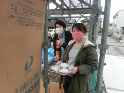 スタッフブログ 大安吉日の上棟式 Noveworks株式会社