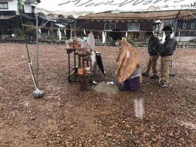 長浜市祇園モデルハウス　地鎮祭いたしました。