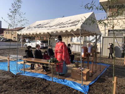 歯科医院　着工　地鎮祭レポート　米原市