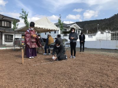 『インダストリアル』Ｋ様邸　地鎮祭