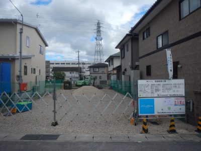 着工迫る　土地を拝見！！【長浜2件】【守山1件】