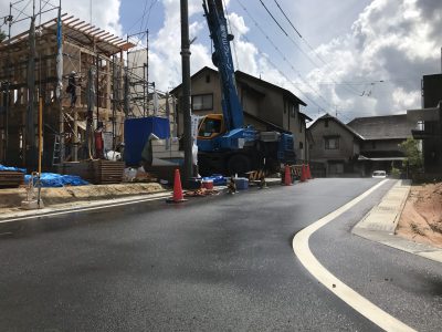 大津市月輪上棟！！