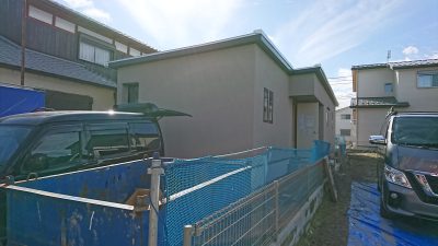 平屋モデル建築中！ (守山市播磨田)