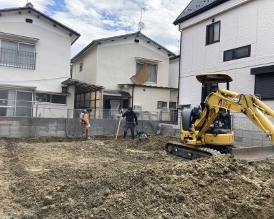 モデル着工しました。