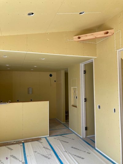 工事の進捗【S様邸　木完】