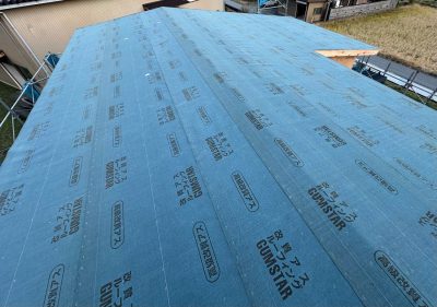 工事の様子【屋根工事】