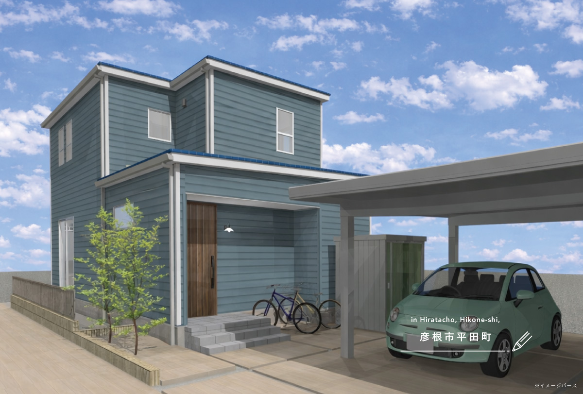 完成現場見学会（彦根市平田町）