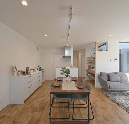 草津市上笠モデルハウス（平屋）