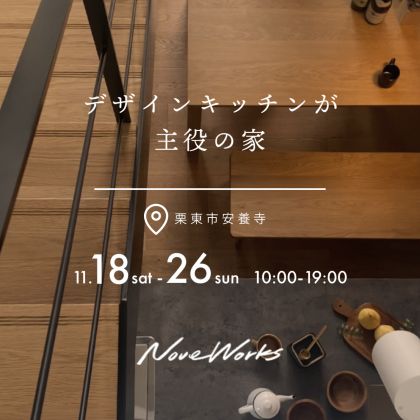 デザインキッチンが主役の家_PV